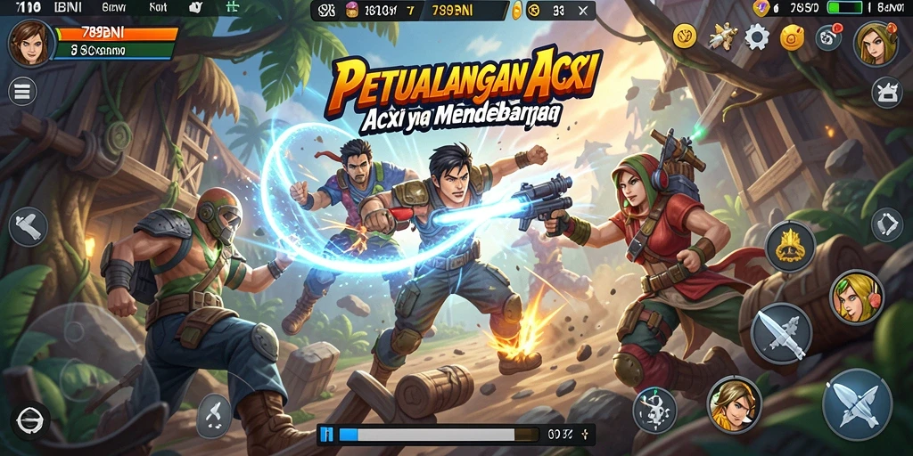 Screenshot gameplay 789BNI yang menampilkan aksi seru.