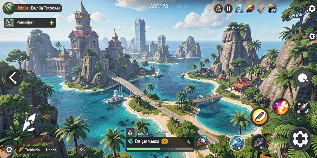 Gameplay mendalam dan seru dalam dunia terbuka ASD123.