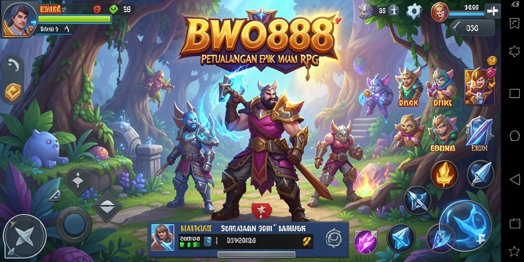 Tampilan aksinya sangat dinamis dan menarik dalam BWO888.