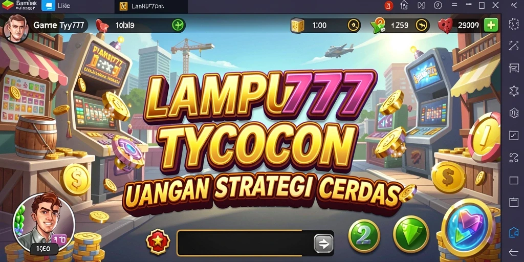 Screenshot menunjukkan pengalaman gameplay Tycoon yang mendebarkan.