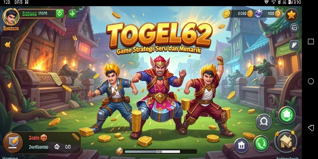 Gameplay TOGEL62 dengan tantangan strategi yang menantang.